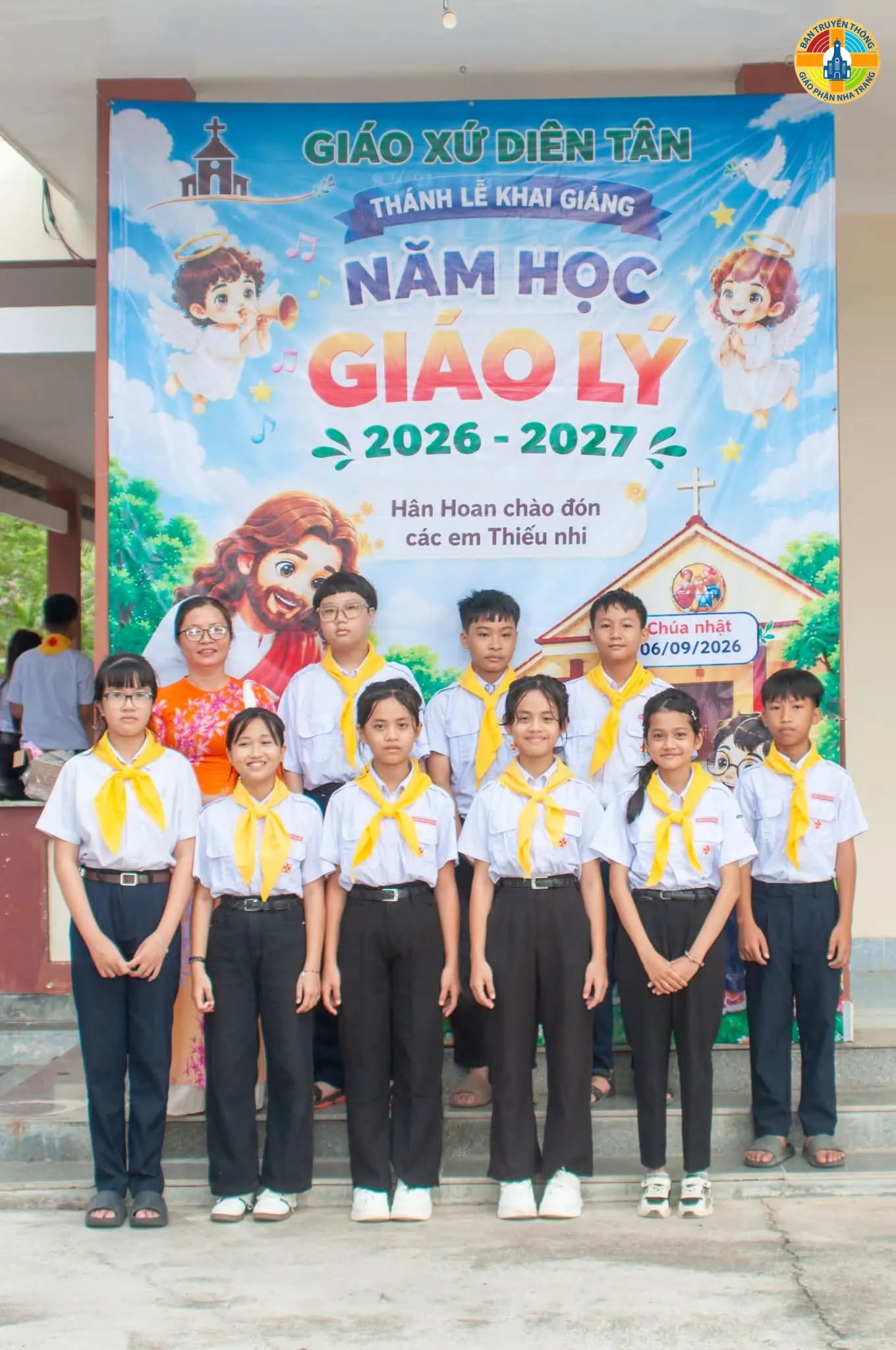 Thánh lễ Khai giảng Năm học Giáo lý 2026-2027 tại Giáo xứ Diên Tân - Giáo Phận Nha Trang - Ảnh 4