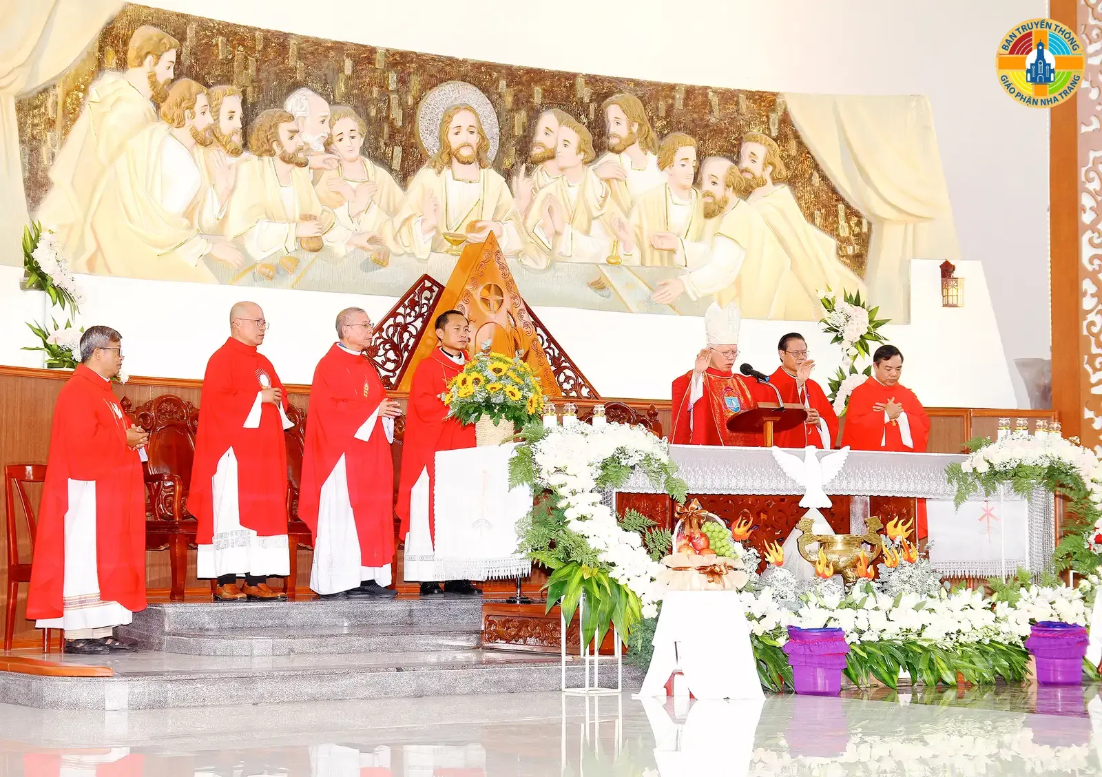 Giáo xứ Thanh Hải - Giáo phận Nha Trang: 50 em thiếu nhi lãnh nhận Hồng ân Bí tích Thêm Sức - Ảnh 11