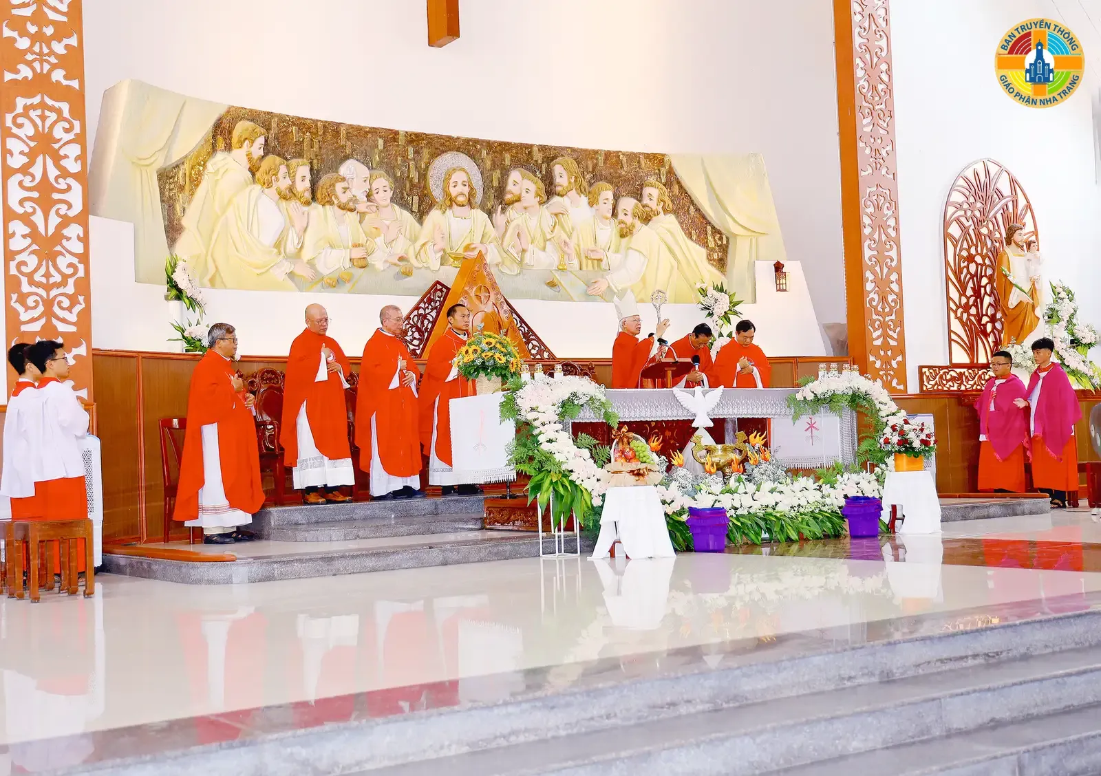 Giáo xứ Thanh Hải - Giáo phận Nha Trang: 50 em thiếu nhi lãnh nhận Hồng ân Bí tích Thêm Sức - Ảnh 12