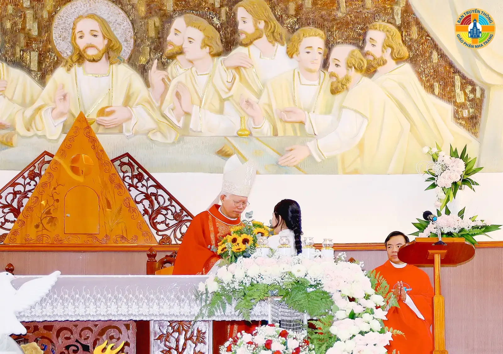 Giáo xứ Thanh Hải - Giáo phận Nha Trang: 50 em thiếu nhi lãnh nhận Hồng ân Bí tích Thêm Sức - Ảnh 7