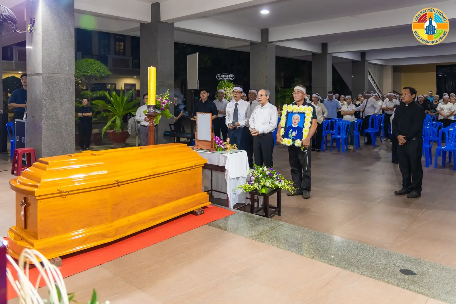 Nghi thức đón linh cữu Linh mục Phêrô Trương Trãi về Tòa Giám Mục Nha Trang  - Ảnh 3