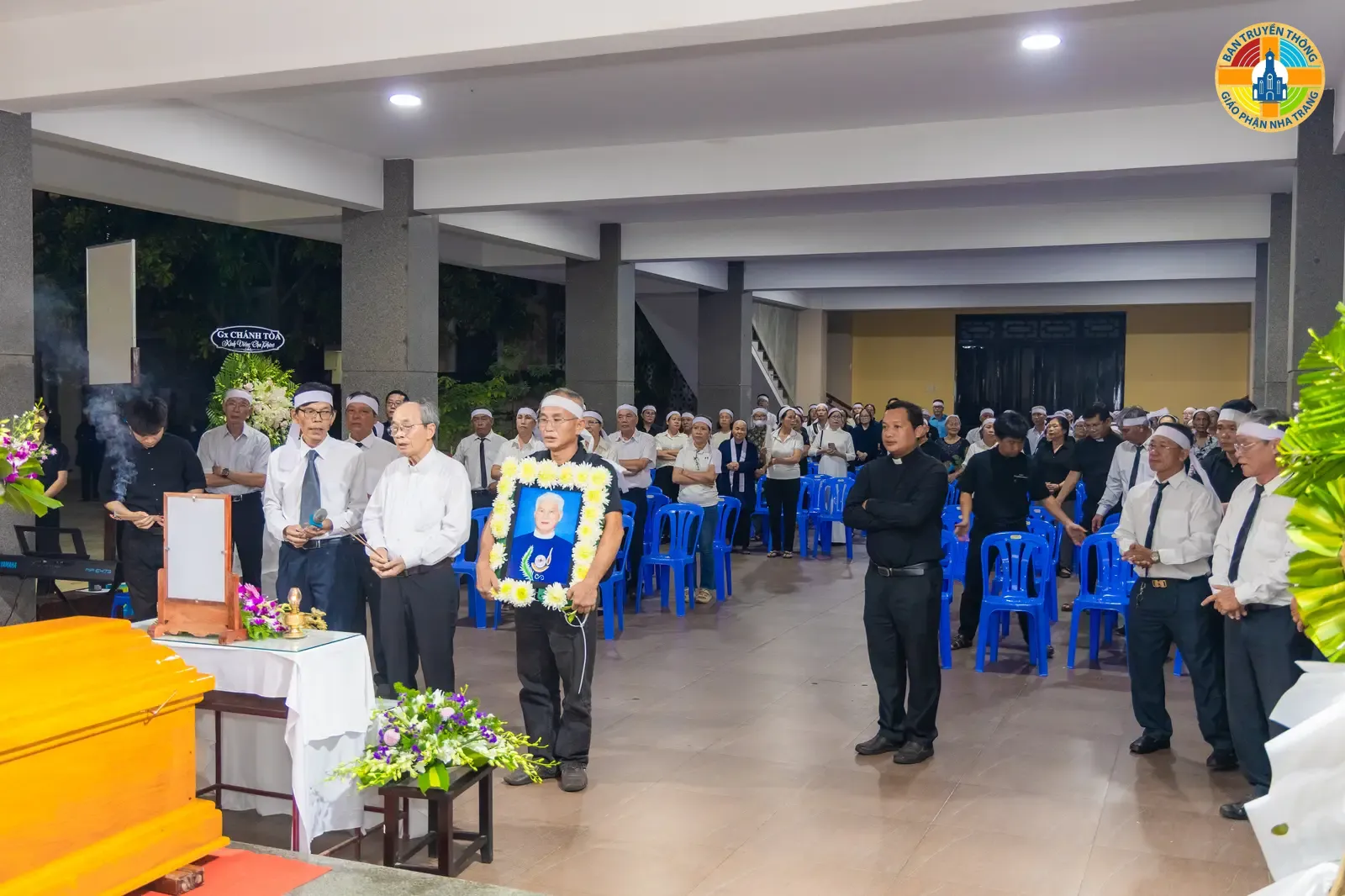 Nghi thức đón linh cữu Linh mục Phêrô Trương Trãi về Tòa Giám Mục Nha Trang  - Ảnh 5