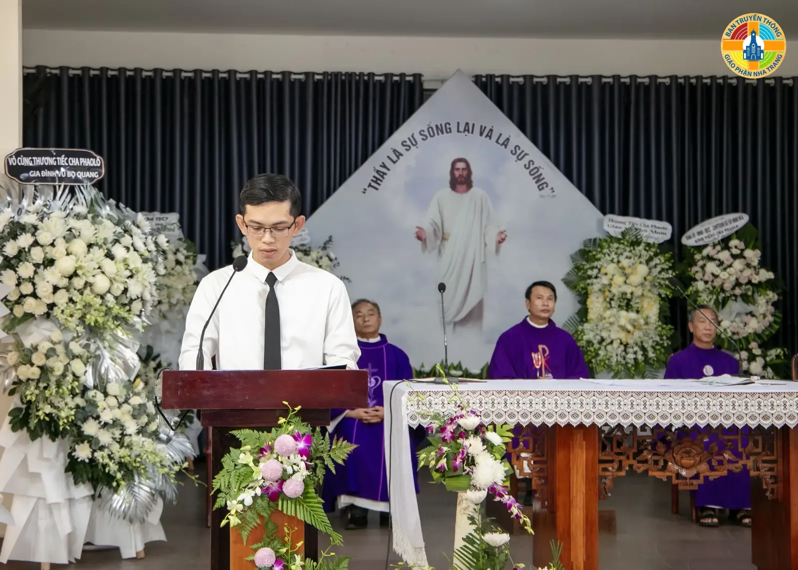 Hình Ảnh và Toàn văn bài giảng trong Thánh Lễ cầu nguyện cho Linh Hồn Linh Mục PHAOLÔ TRƯƠNG ĐỨC THẮNG - Linh mục các Giáo hạt thuộc miền Ninh Thuận - Ảnh 12