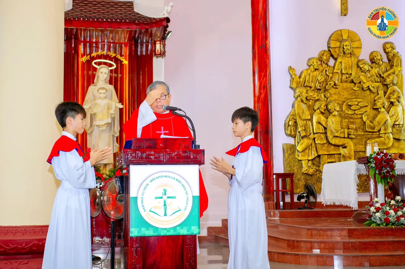 Hội Đồng Mục Vụ Giáo hạt Nha Trang họp mặt mừng lễ Quan thầy, bầu Ban Thường vụ nhiệm kỳ 2026–2030 - Ảnh 4
