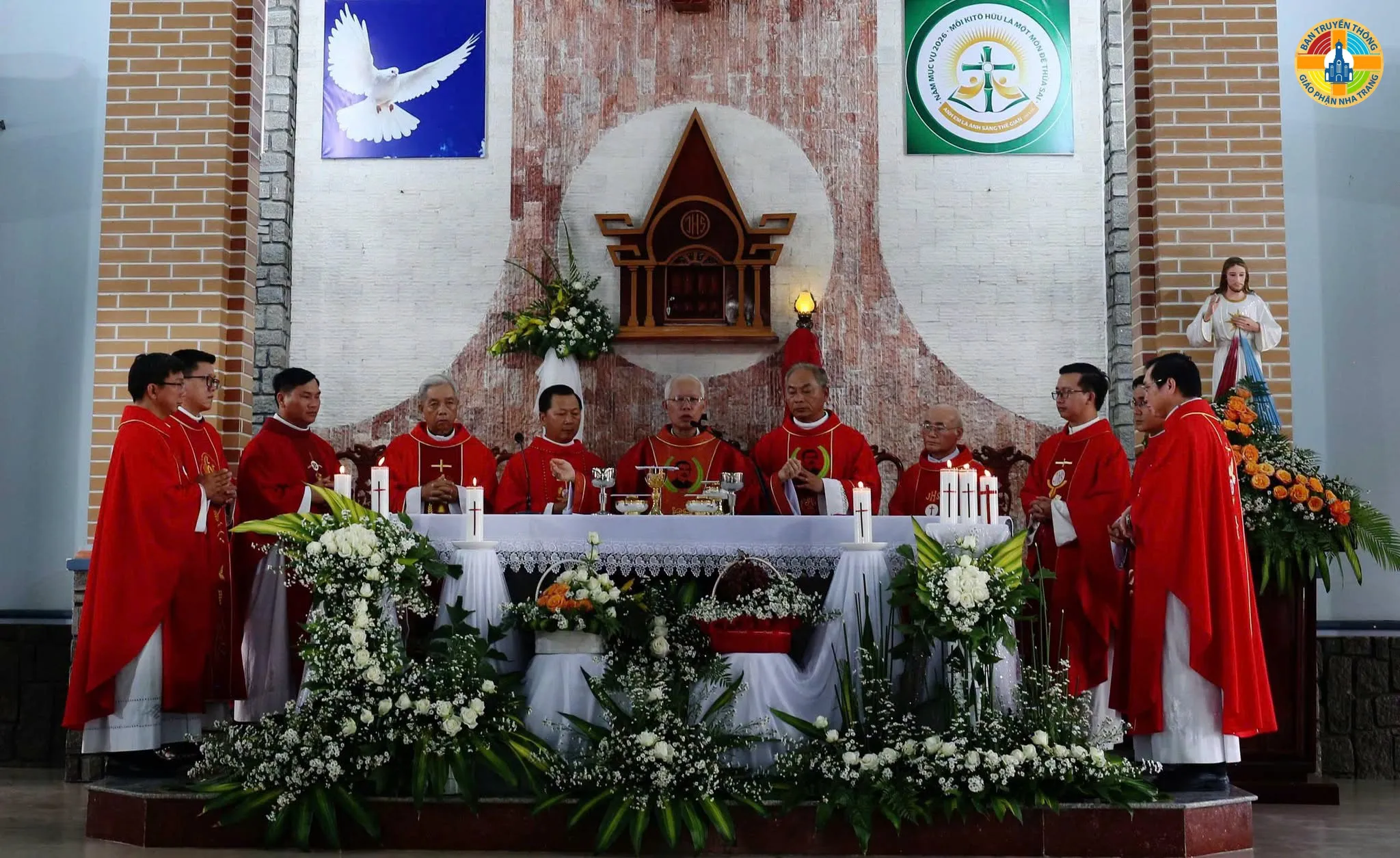 Đức Cha Giuse Thăm Mục Vụ Và Ban Bí Tích Tại Giáo Xứ Sông Pha - Giáo Phận Nha Trang - Ảnh 10