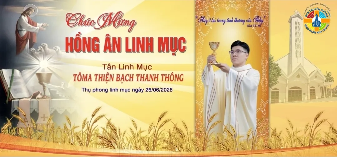 Hồng Ân Linh Mục: Cha Tôma Thiện Bạch Thanh Thông – Chứng Nhân Tin Mừng Giáo Phận Nha Trang